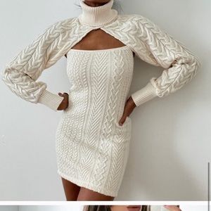 NWT zara turtleneck arm sweater